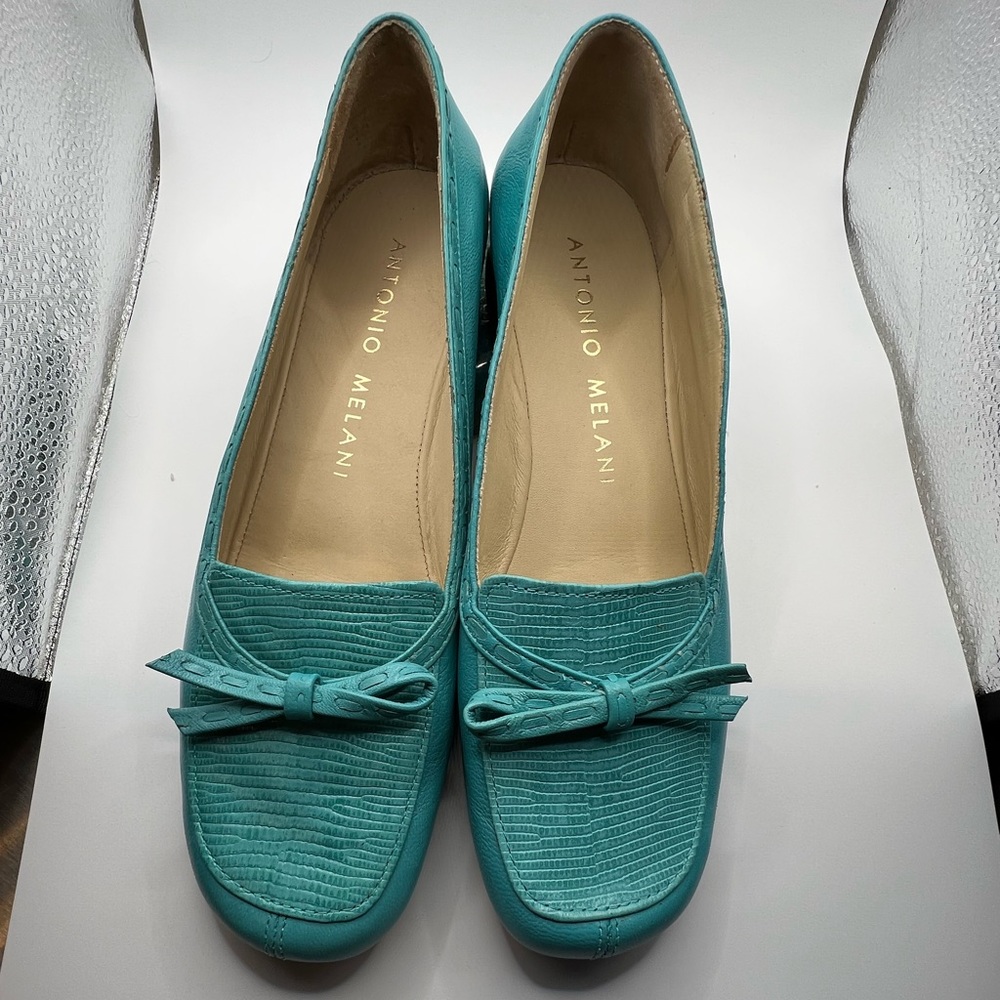 Antonio Melani turquoise women shoes